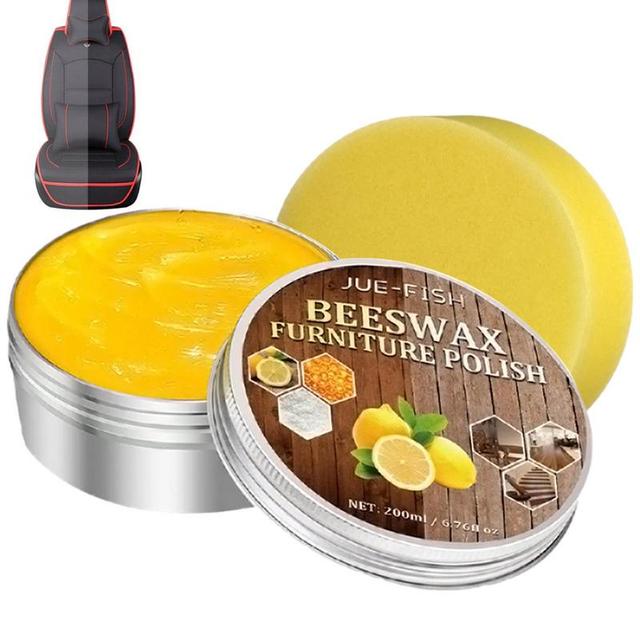 Wood Seasoning Beeswax For Furniture Furniture Wax For Wood Wood Wax  Cleaner & Restorer For Hardood Floor Cabinets And Real Wood - AliExpress